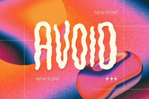 Avoid: A Bold Display Font for High-Impact Design