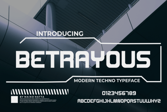 Betrayous Font: Bold Display Typography for Editorial Design