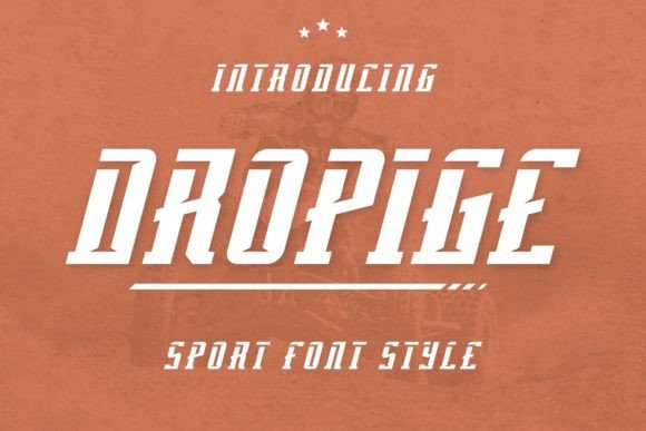 Dropige Font: A Display Typeface for Bold Campaigns