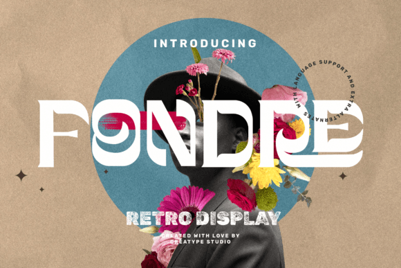 Fondre Font Review: A Retro Display Typeface for Modern Branding