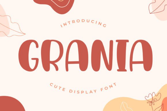 Grania Font: Playful Display Typography for Web Design