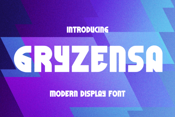 Gryzensa Font: Elevating Campaign Visuals with Style
