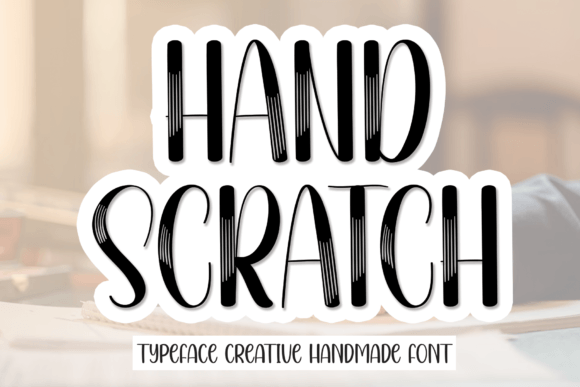 Hand Scratch Font: Authentic Branding for Small Business