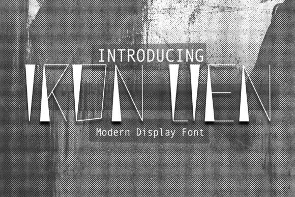 Iron Lien Font Review: Editorial Strength and Modern Style