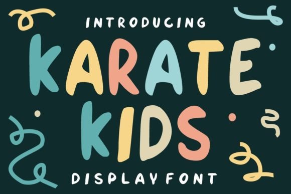 Karate Kids: A Playful Display Font That Elevates Brand Identity