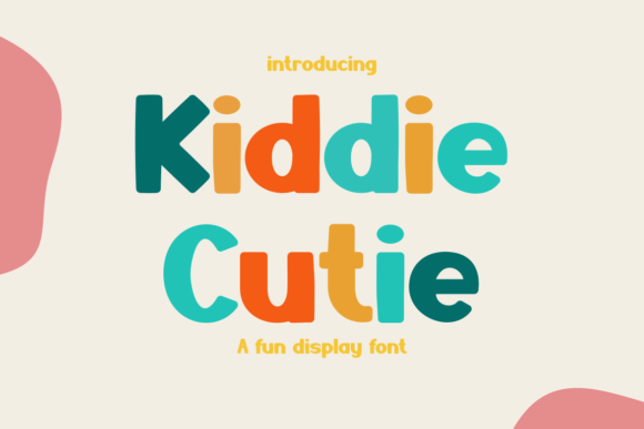 Kiddie Cuttie Font: Playful Display Type for Campaigns