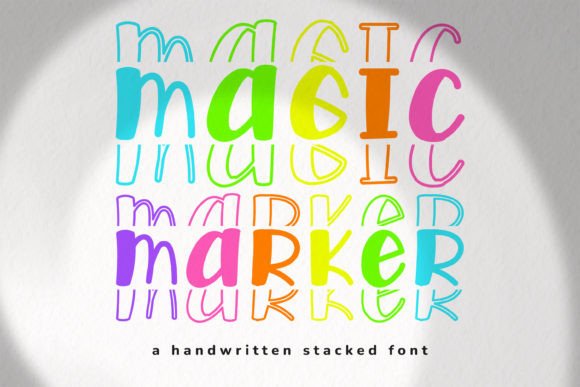 Magic Marker Font Review: A Display Typeface for Playful Branding