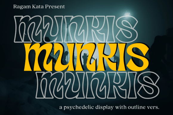 Munkis Font: Retro Serif Style for Editorial Design