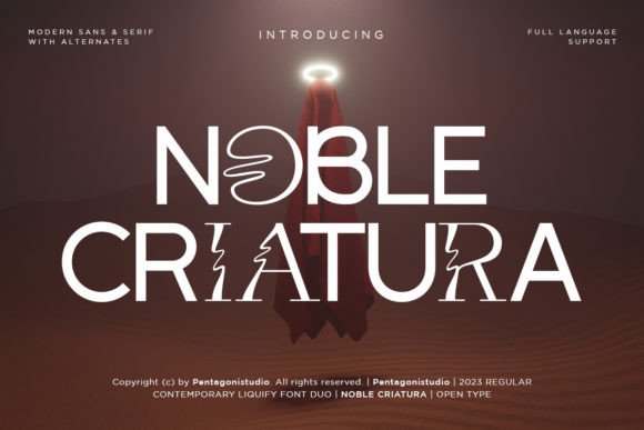 Noble Criatura Font: Adding Whimsy to Web Layouts