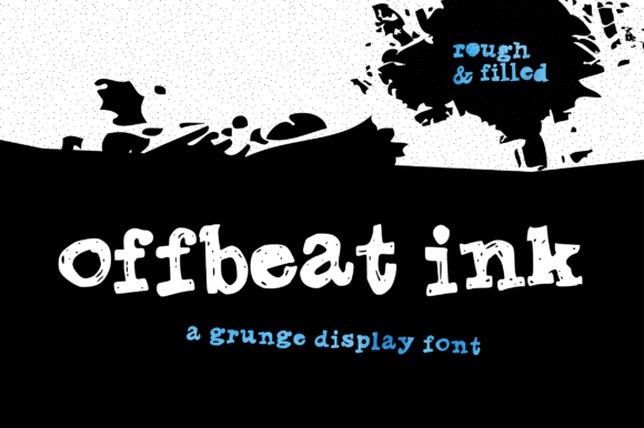 Offbeat Ink: A Handwritten Font for Editorial Design