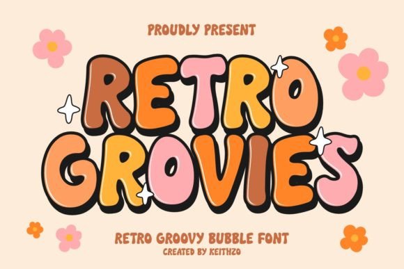 Retro Grovies: A Playful Display Font for Scroll-Stopping Digital Campaigns