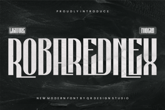 Robarednex: A Designer’s Take on This Display Font