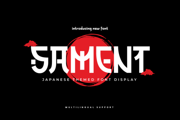 Sament Font: Elevate Your Brand with Japanese Style