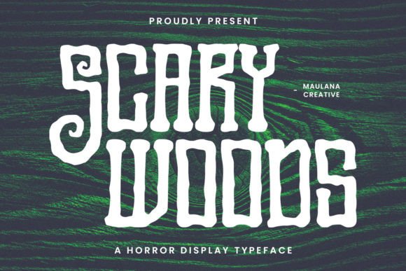 Scary Woods Font: Adding Editorial Mood to Layouts