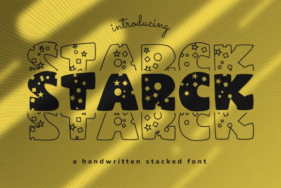 Starck: A Bold Display Font for Scroll-Stopping Marketing Visuals