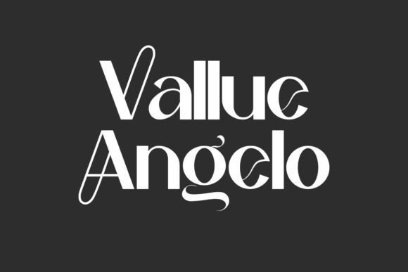 Vallue Angelo Font: Elevating Digital Brand Identity