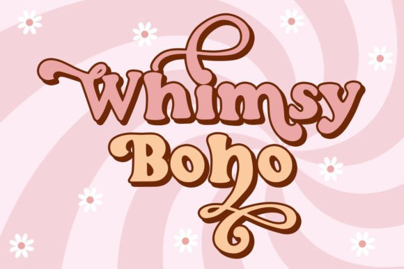 Whimsy Boho: A Handwritten Display Font for Creative Campaigns